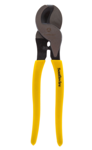 9" High-Leverage Cable Cutters w/ Dipped Handles