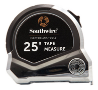 25' Tape Measure w/ Conduit Hook