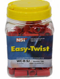 Easy-Twist Wire Connectors 100-Pack (Red)
