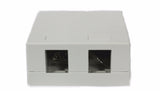 2-Port Keystone Surface Mount Box