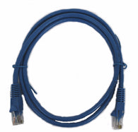 3' CAT5e UTP BLUE PATCH CABLE