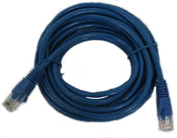 14' CAT5e UTP BLUE PATCH CABLE