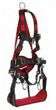 FPT07DWC Dyna-Tower Harness w/ Integrated Work Seat